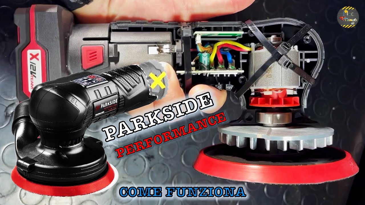 PARKSIDE SMERIGLIATRICE ECCENTRICA RICARICABILE 12V PERFORMANCE recensione, test e cambio platorello