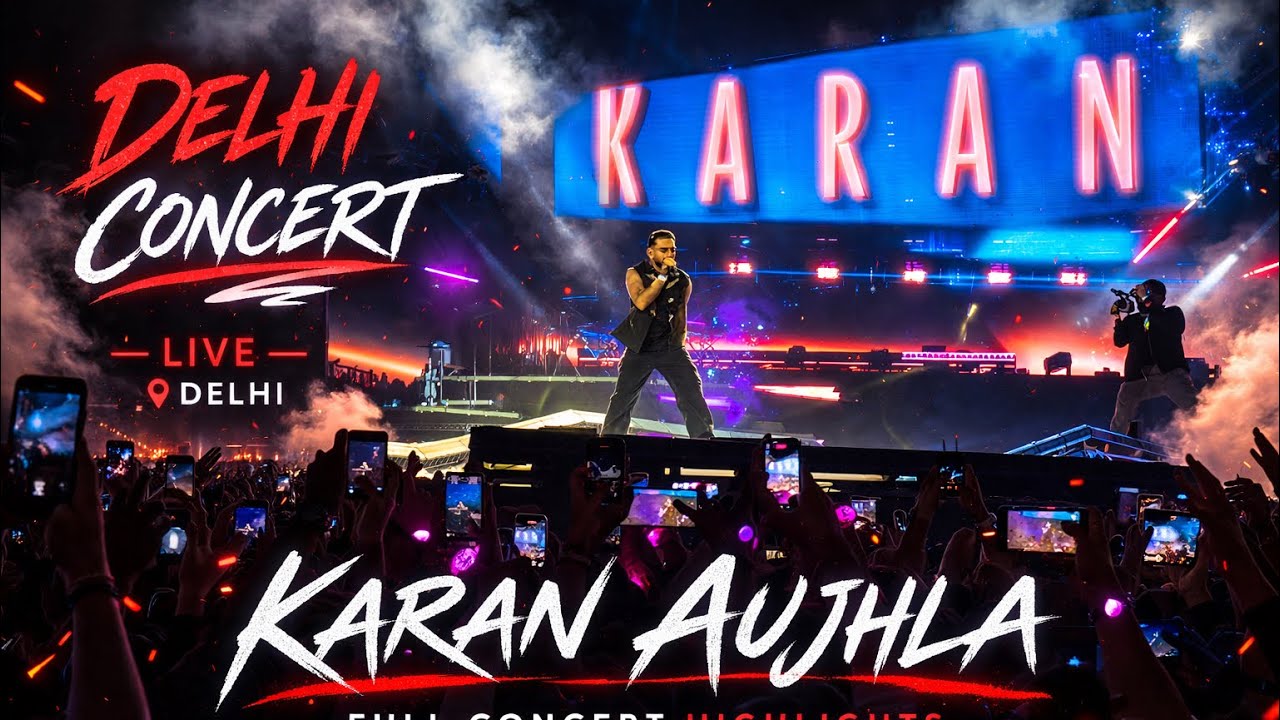 Karan Aujla Delhi Live Concert 2026 | Crowd Craziest Moments@KaranAujlaOfficial 