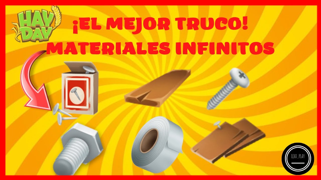 ✅EL MEJOR TRUCO PARA CONSEGUIR MUCHOS MATERIALES EN HAY DAY✅