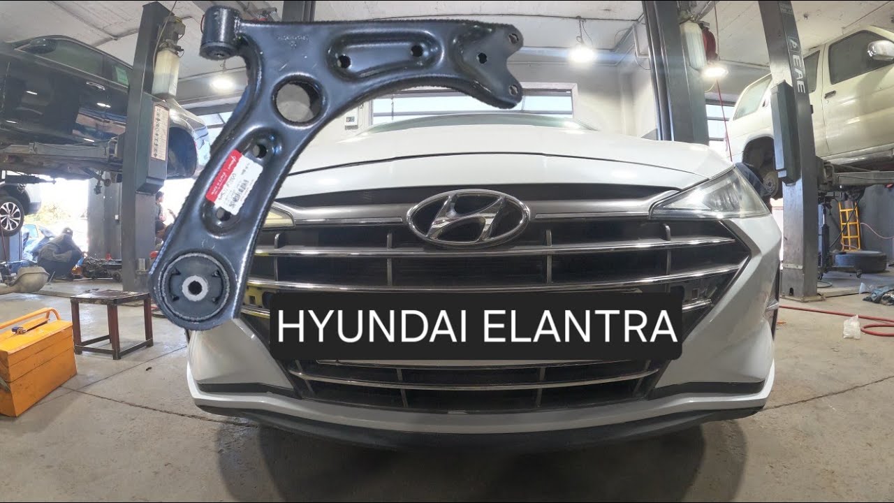 how to replace front control arm bushings ... hyundai elantra 2017-2020 (torque specs)