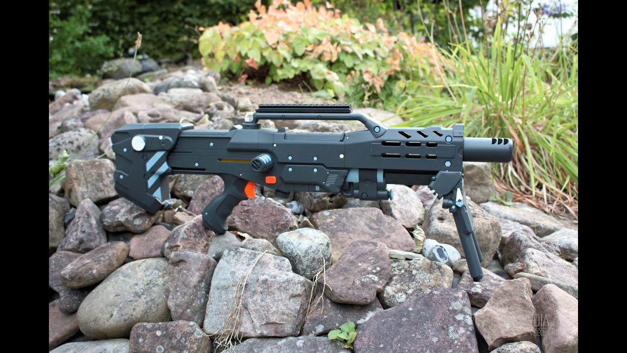 NERF Longshot Mod: Worker 9 KG-spring and painting