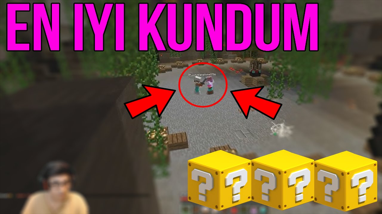 EN İYİ KUNDUM! - (Minecraft Şans Bloklu Hunger Games)