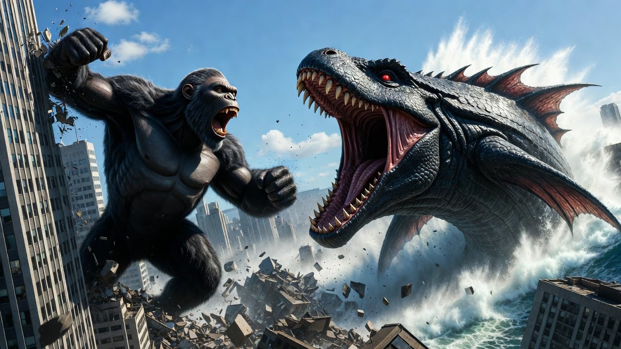 Leviathan CRUSHES King Kong in ULTIMATE Mythical Bloodbath! 😱🦍🐲 Insane 2026 Battle!