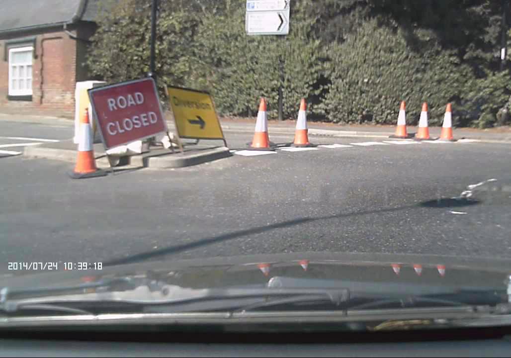 Norfolk UK Folk Vs Road Closed...*Facepalm*