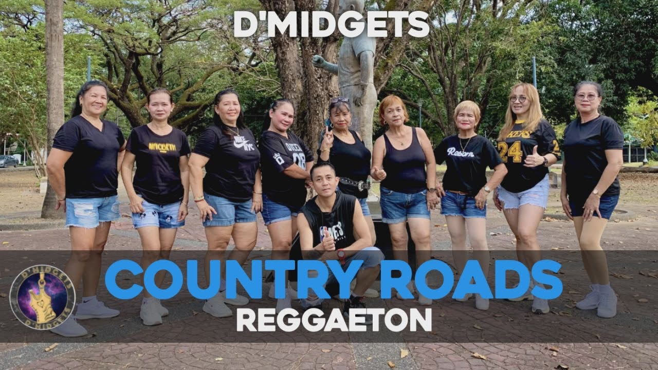 COUNTRY ROADS - (REGGAETON) | ZUMBA FITNESS | 2026 TIKTOK | DMIDGETS | #fitness #dance 