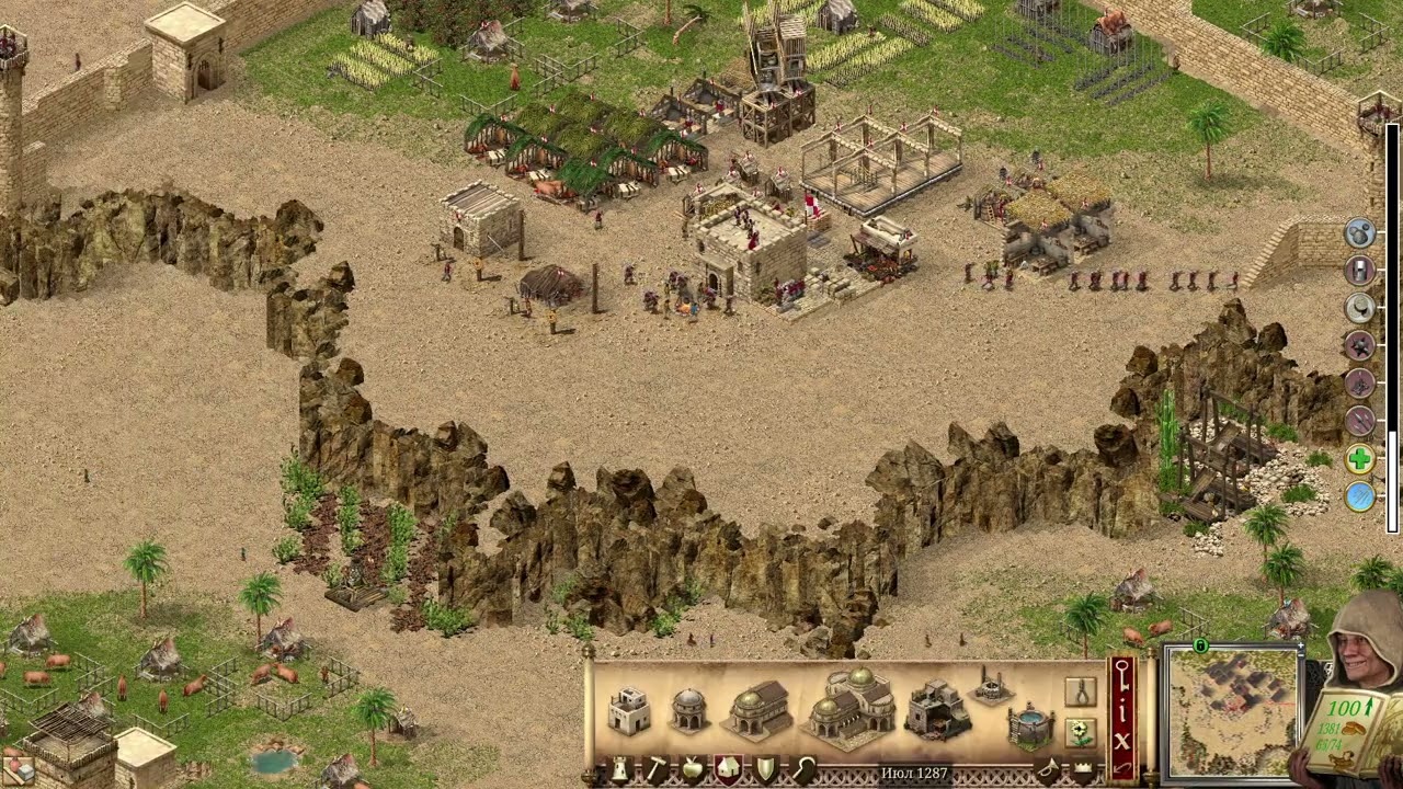 Прохождение Stronghold Crusader:Definitive Edition.Тропа Crusader Extreme: 17. Три поросёнка.