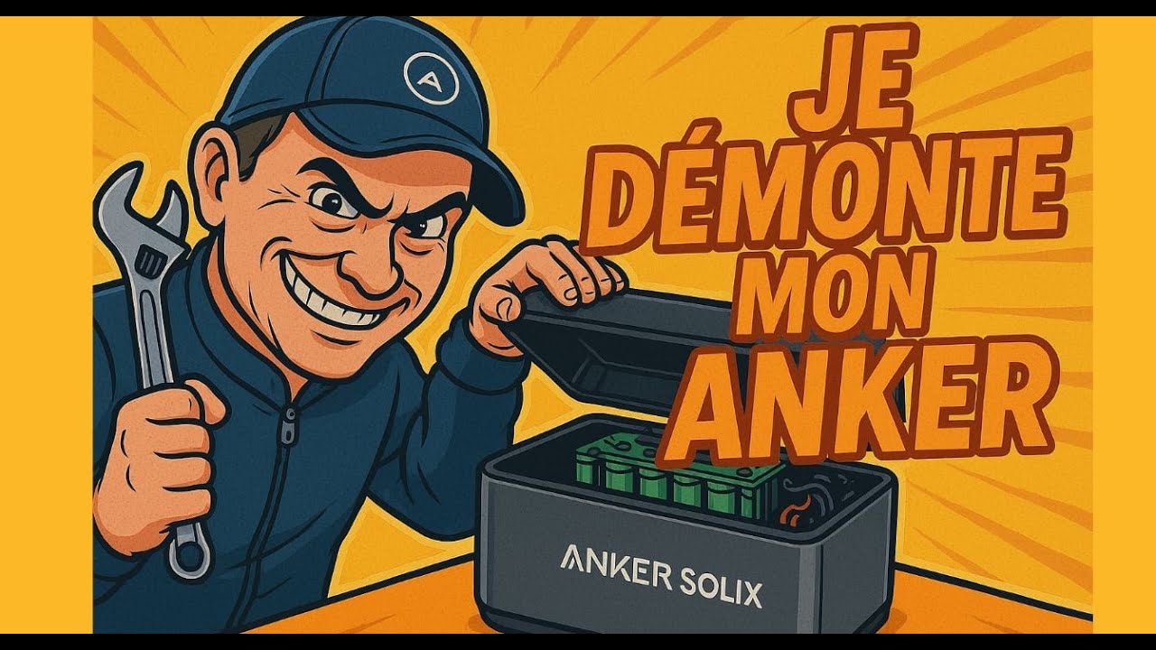 Je démonte une Anker SOLIX Solarbank : tuto de réparation