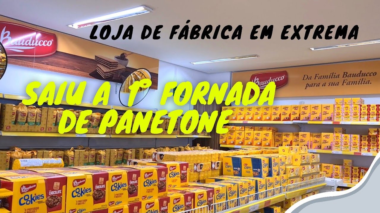 BAUDUCCO LOJA DE FÁBRICA EM EXTREMA MG