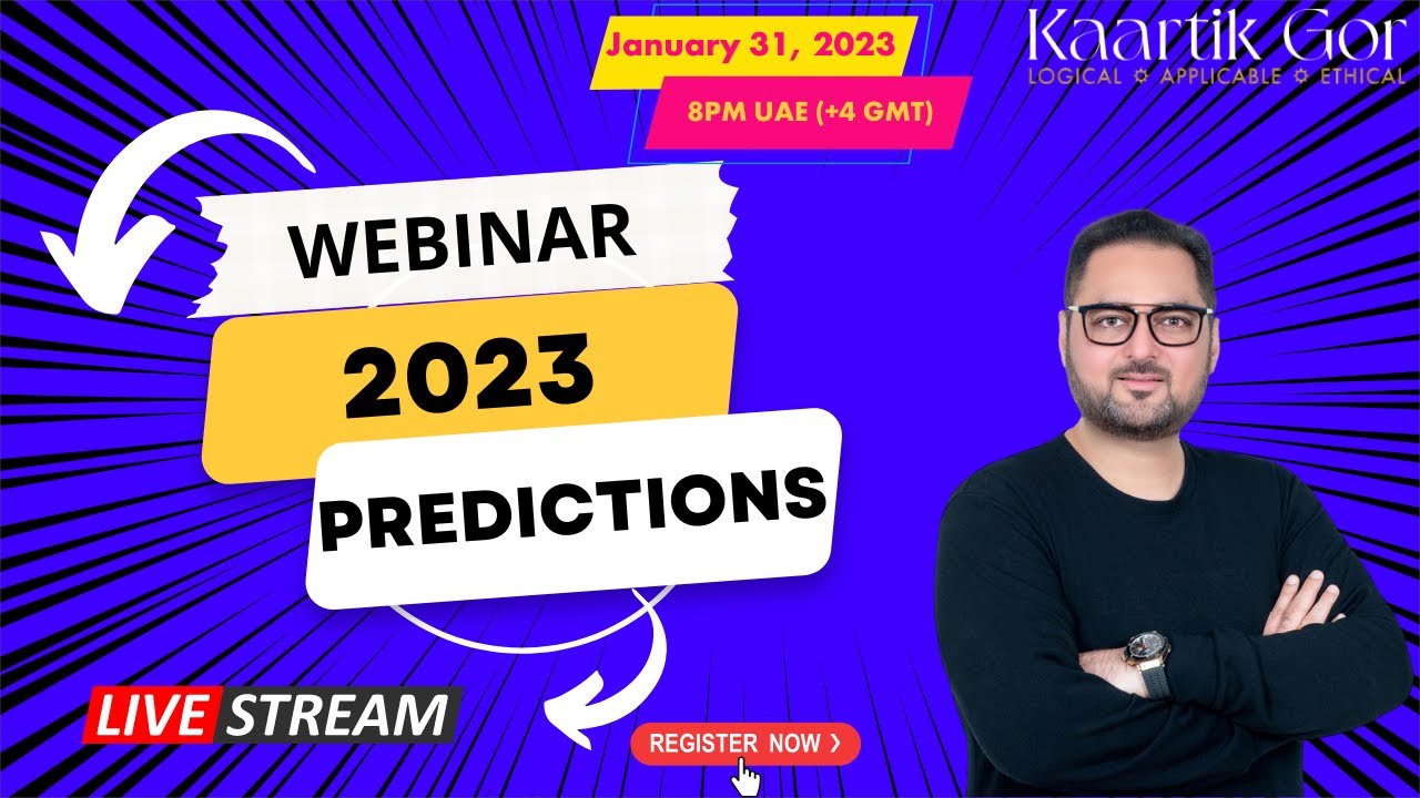 2023 Vedic Astrology Predictions | 2023 Jyotish Predictions | Learn Vedic Astrology |Kaartik Gor |