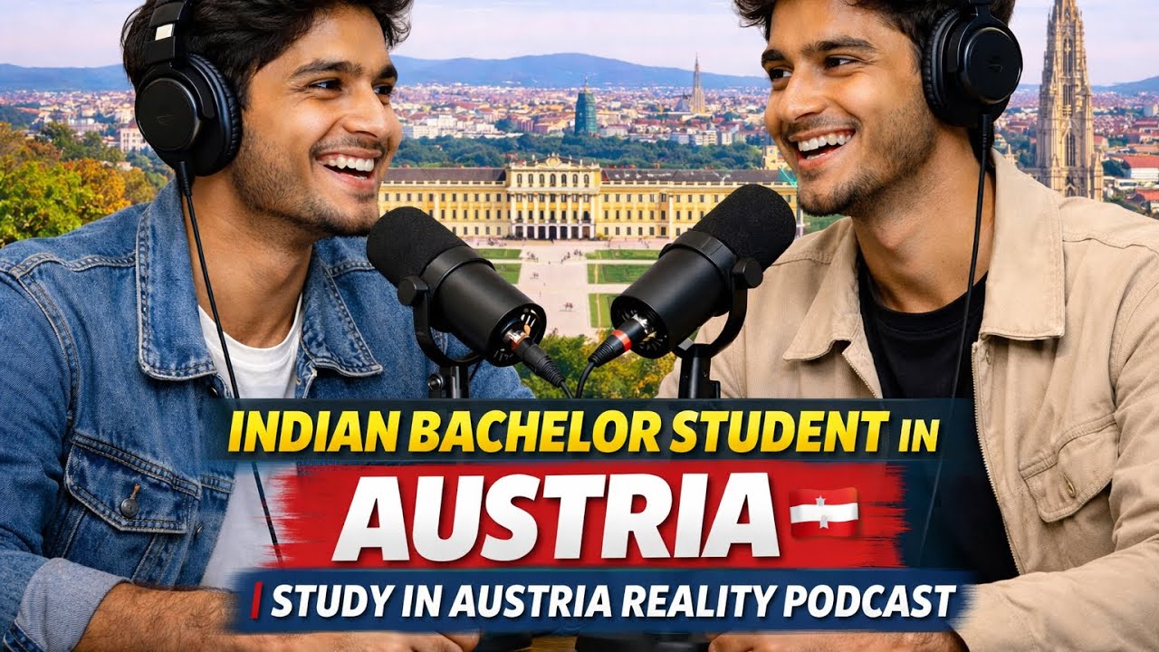 Indian Bachelor Student in Vienna 🇦🇹 | Study in Austria Reality Podcast