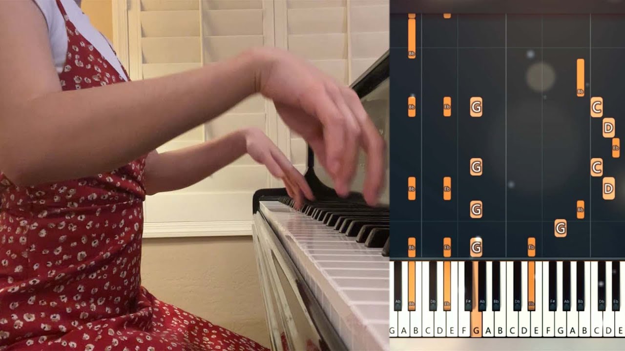 mrs magic — strawberry guy | sook | Piano Tutorial | Piano Cover