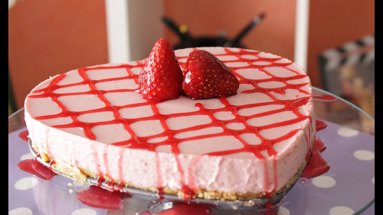 Tarta Mousse de Fresa