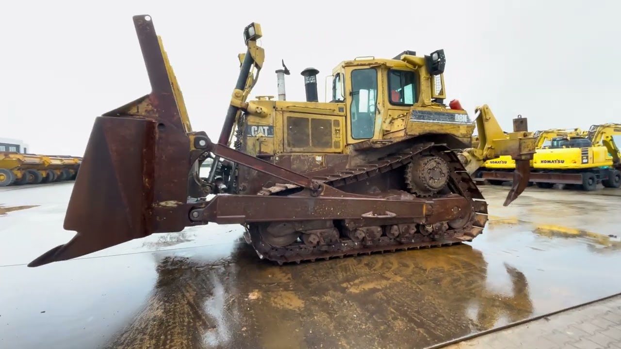 Demo 1992 CAT D8N @BigmachineryNl