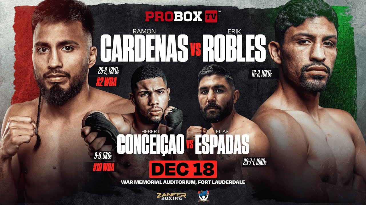ProBox TV Contender Series | CARDENAS VS. ROBLES | FULL EVENT