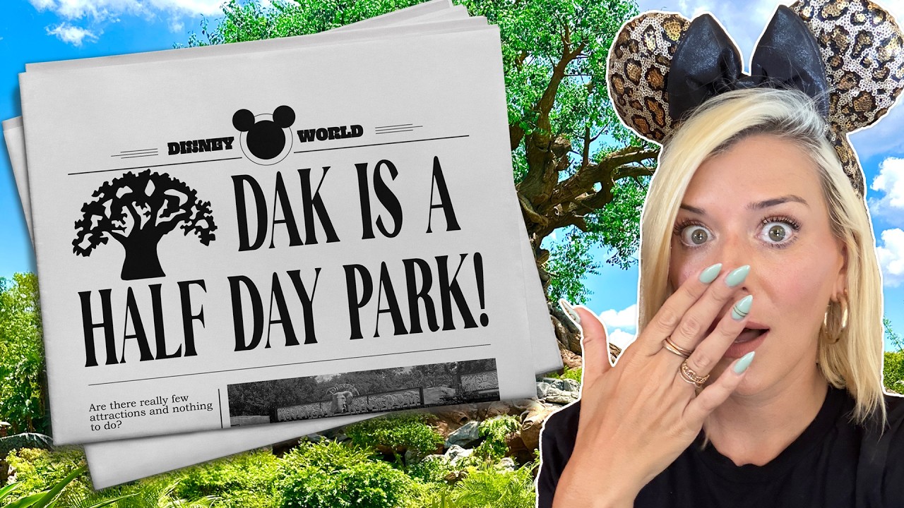 Правда ли этот слух о Диснейленде?! | Полудневное путешествие по парку Animal Kingdom | Закуски, ...