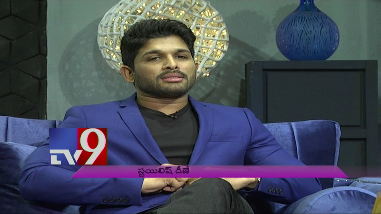 Stylish Star Allu Arjun In A Fun Filled Interview On DJ with TV9 !