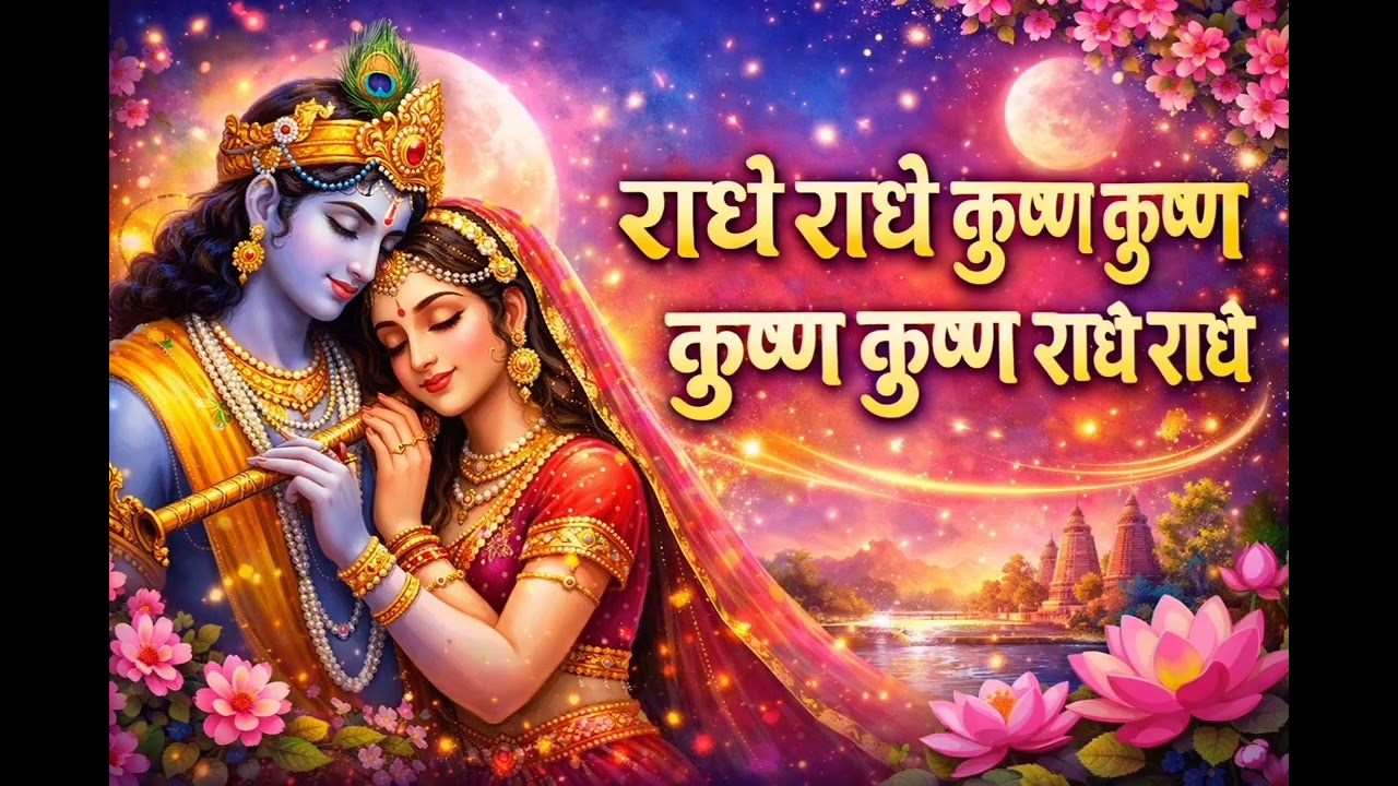 Radhe Krishna Radhe Krishna | Krishna Radhe Radhe | Peaceful Radha Krishna Bhajan | Naam Jap