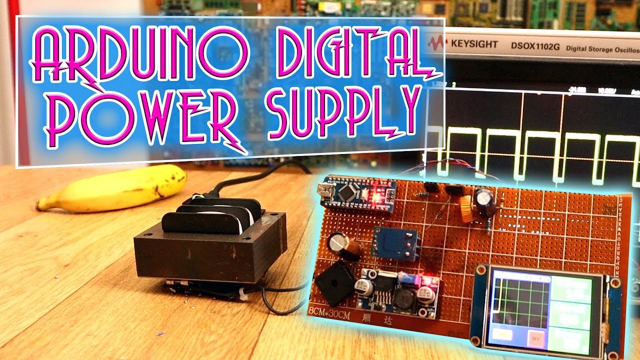 Arduino Digital Power Supply - part 2 | first attempt