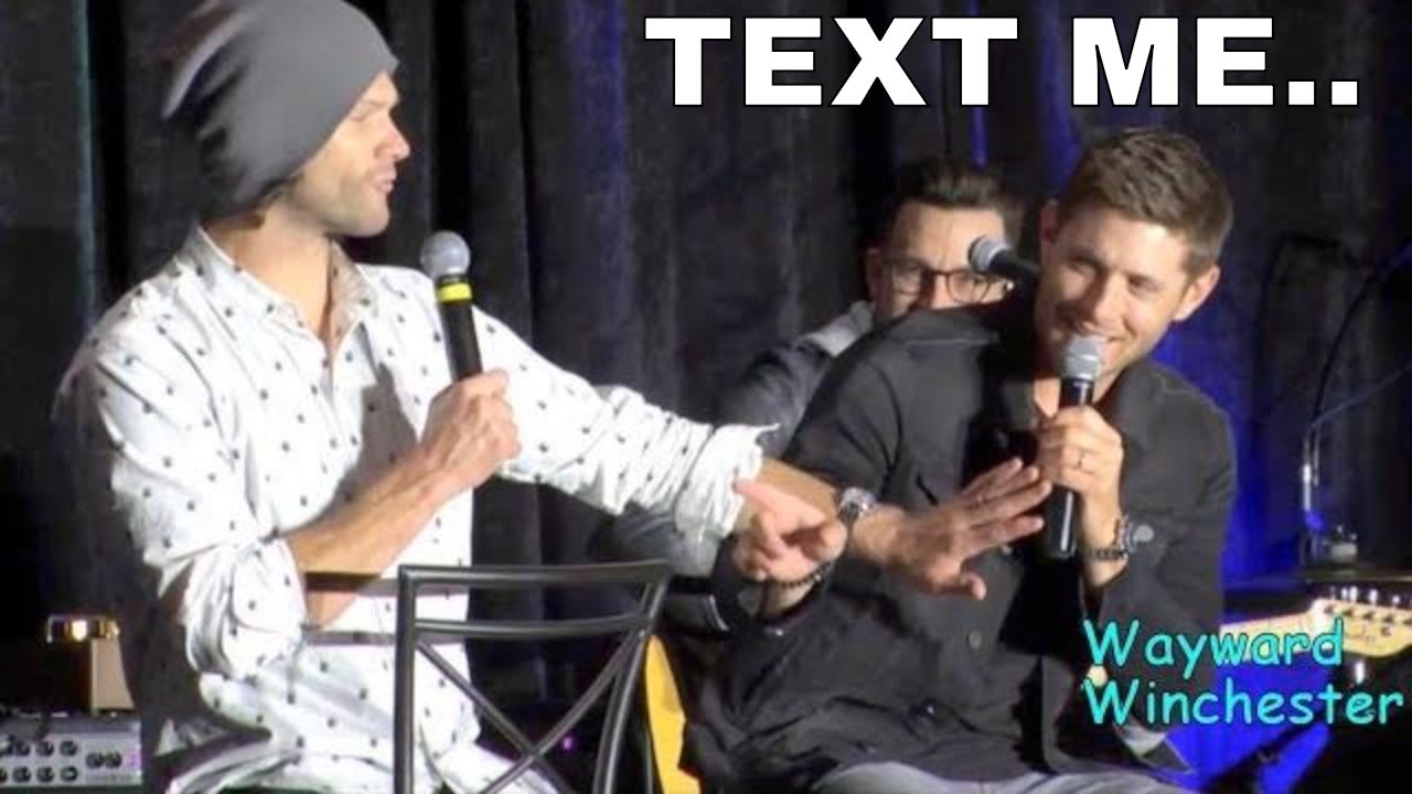 Дженсен Эклз флиртует с фанатами на конвенциях