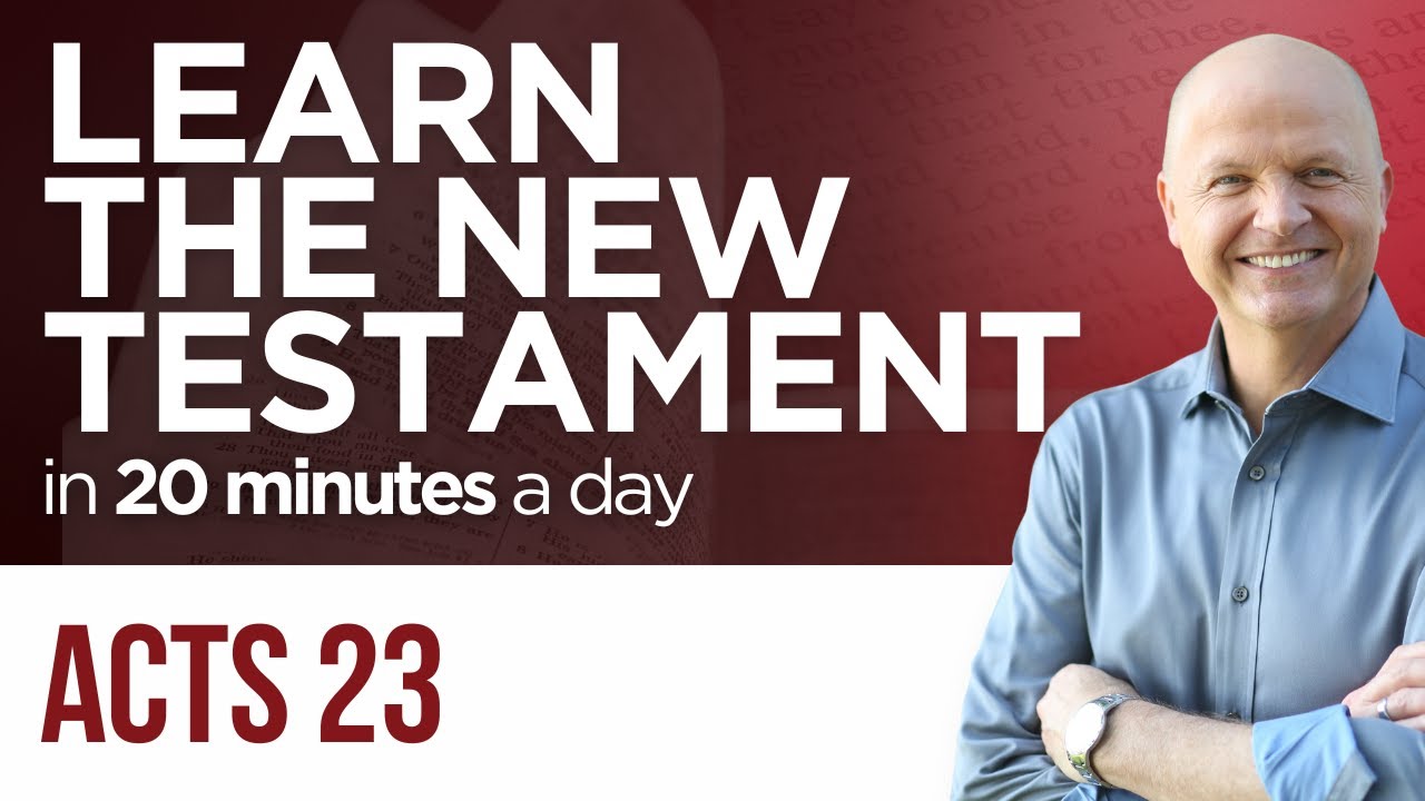Acts 23 | The New Testament Daily with Jerry Dirmann