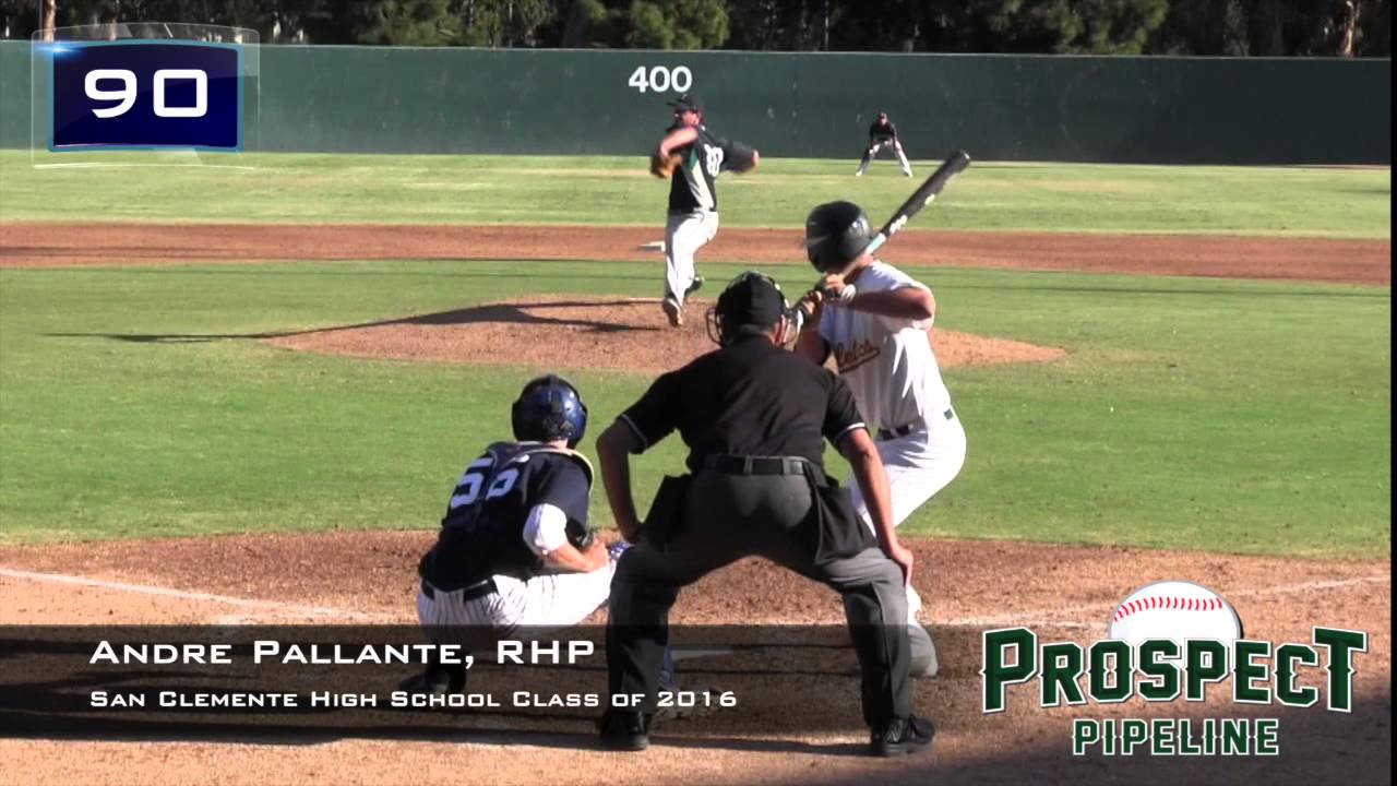 Andre Pallante Prospect Video, RHP, San Clemente High School Class of 2016