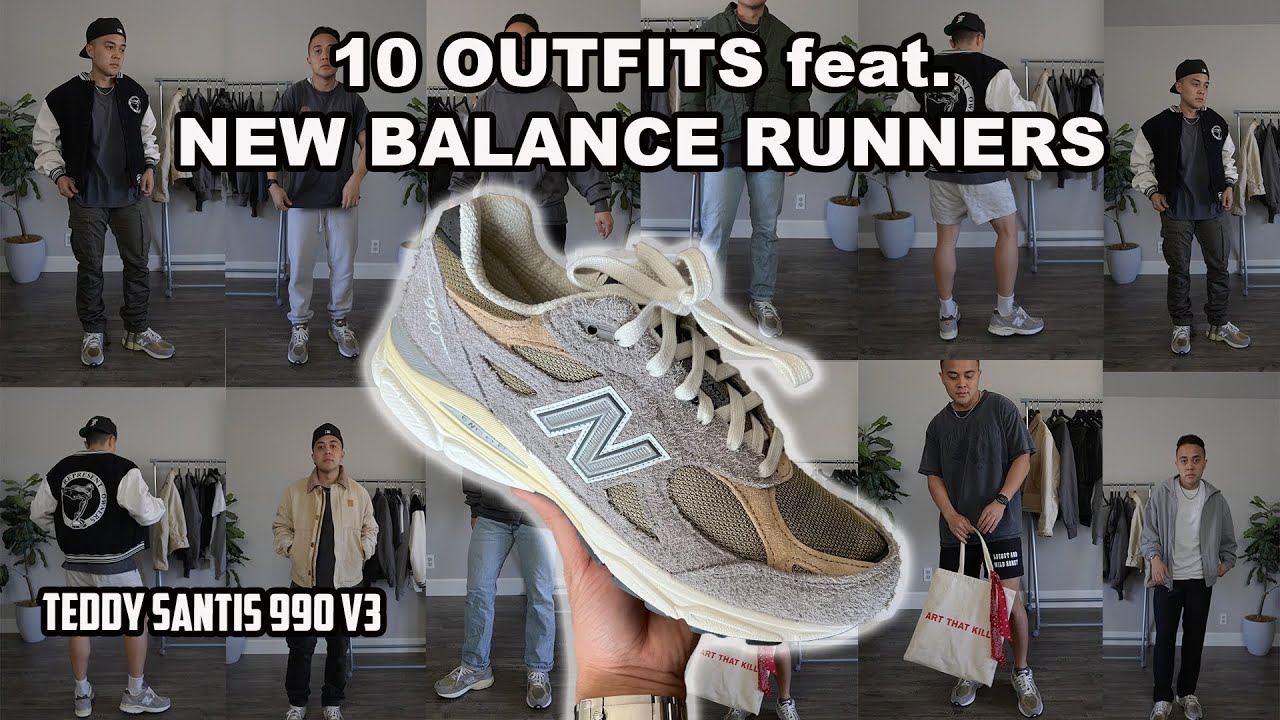 How to Style: New Balance (10 Outfits)Teddy Santis 990 v3 miUSA Marblehead incense