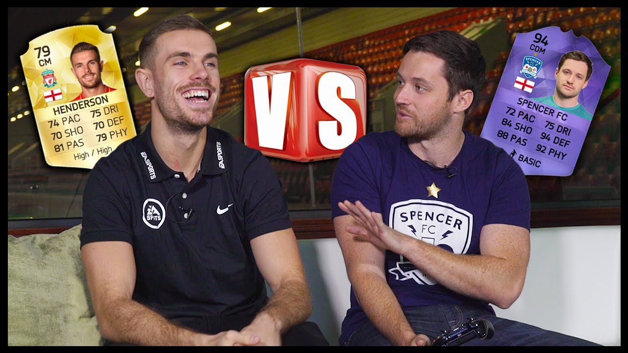 SPENCER VS JORDAN HENDERSON! FIFA 16