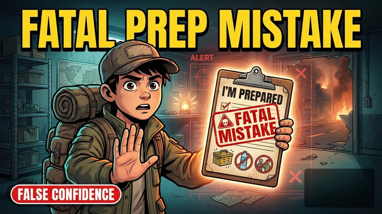 When Disaster Strikes, “Prepared” People Make This Fatal Mistake