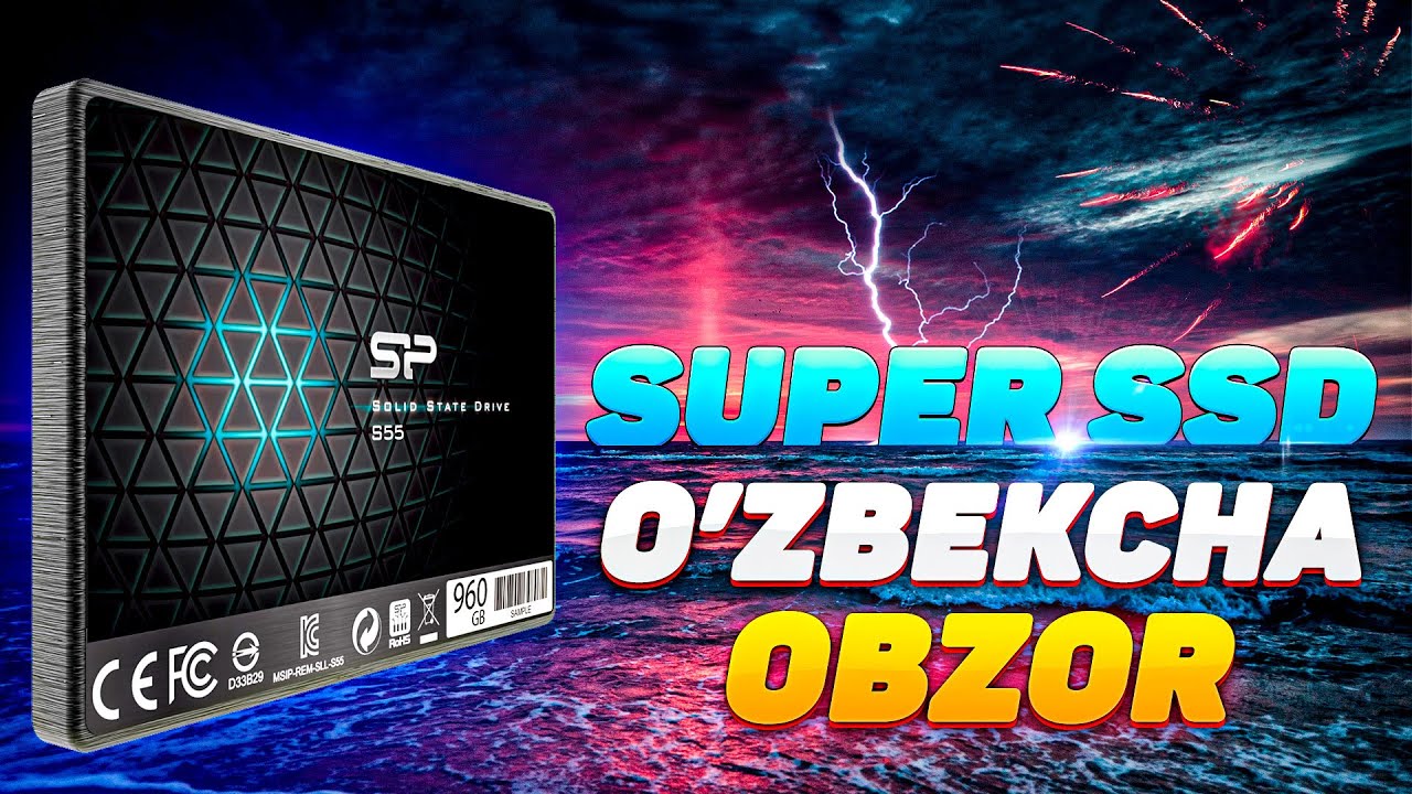 🔥 SUPER-MUPER SSD 🔥// SILICON POWER 256 // O'ZBEKCHA OBZOR 2022