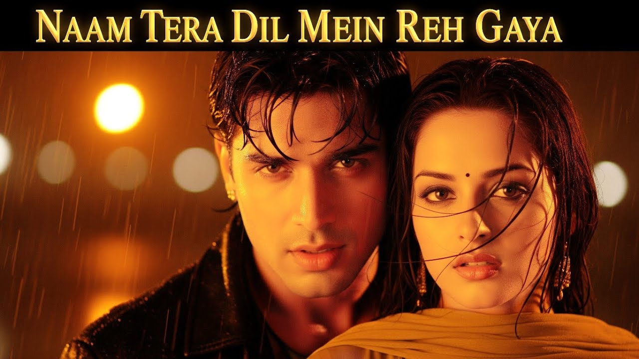 Naam Tera Dil Mein Reh Gaya | New Hindi Sad Romantic Love Song 2025 | Bollywood 90s Evergreen 