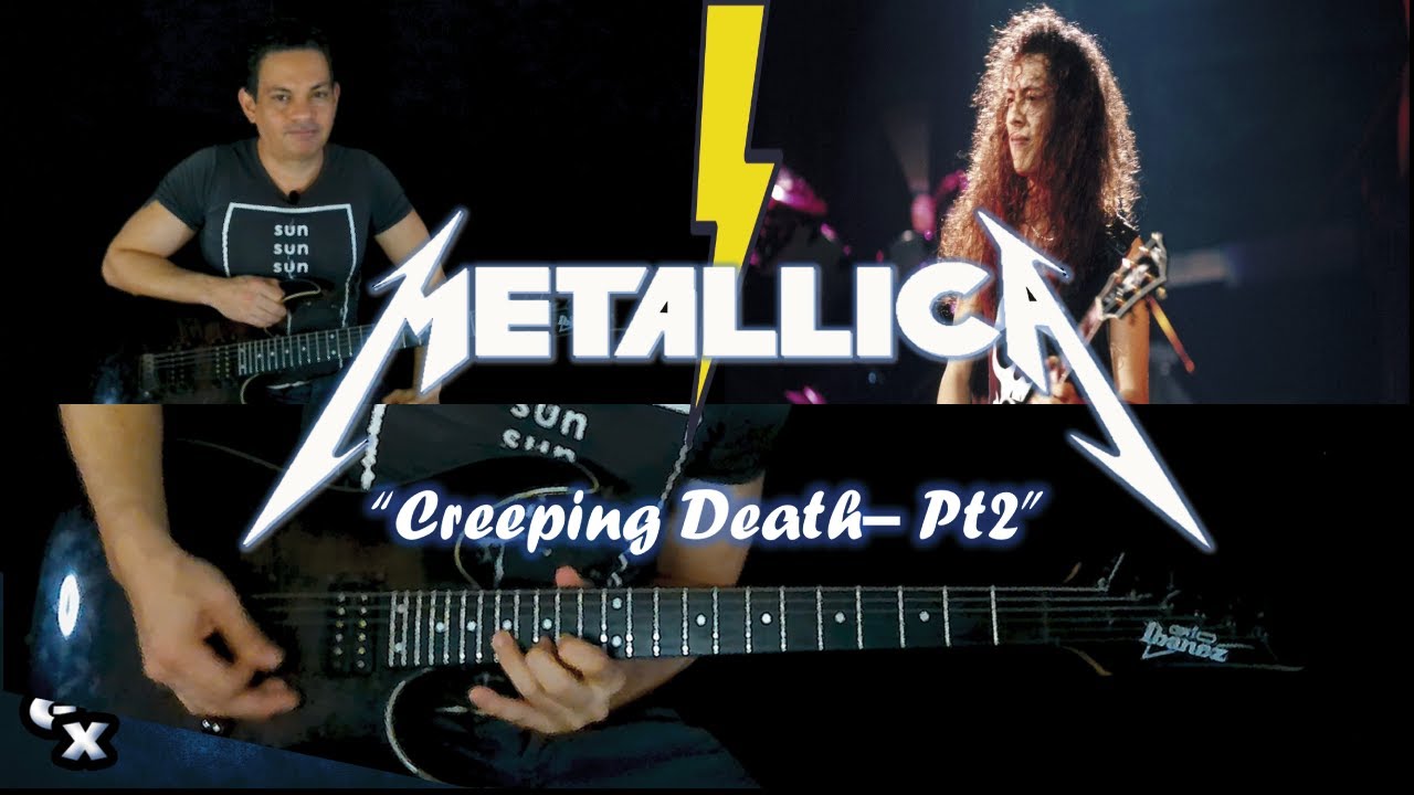 🎸 Solo de Creeping Death - (Tutorial de guitarra)