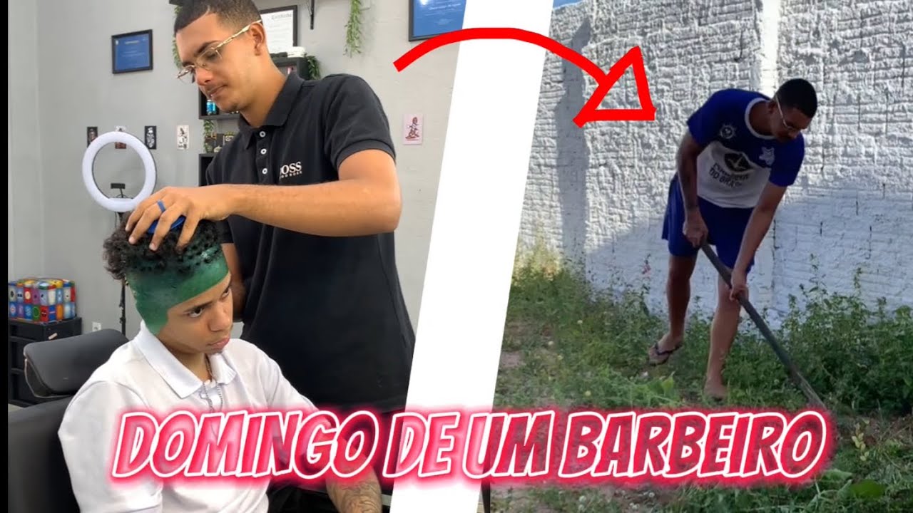 Visão de um BARBEIRO no DOMINGO!!