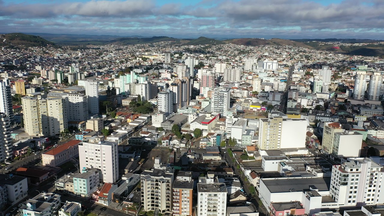 Lages interior de Santa Catarina visto de cima #drone
