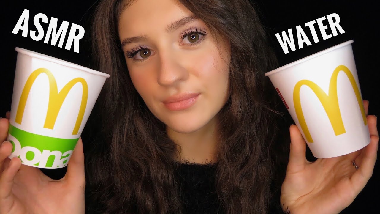 АСМР НОВЫЙ ТРИГГЕР 🤫 McDonalds & Water Sounds 💦 ASMR Russia 🇷🇺