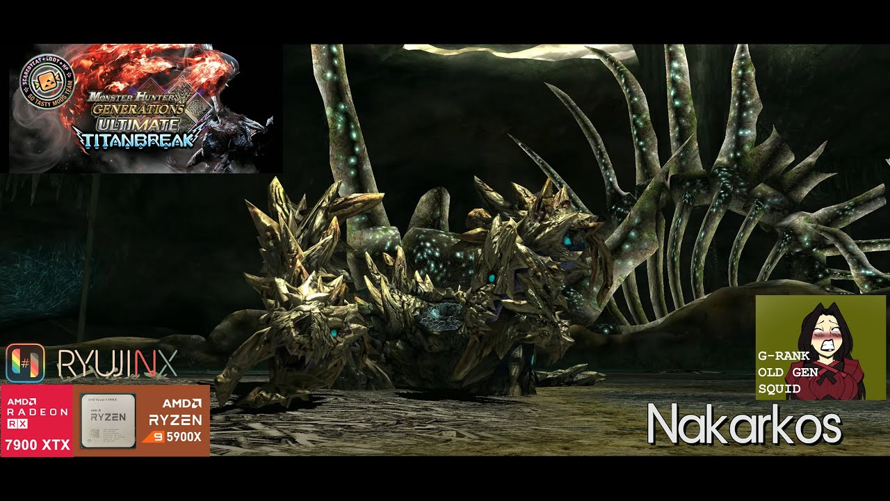 [PC] Monster Hunter Generations Ultimate - TITANBREAK [SCARDEY CAT] G4☆ Narkarkos