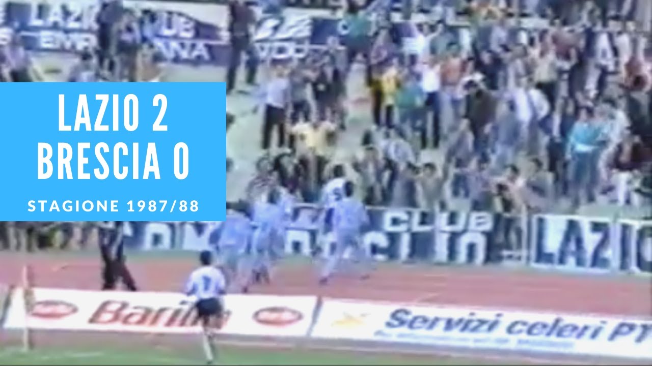 5 giugno 1988: Lazio Brescia 2 0