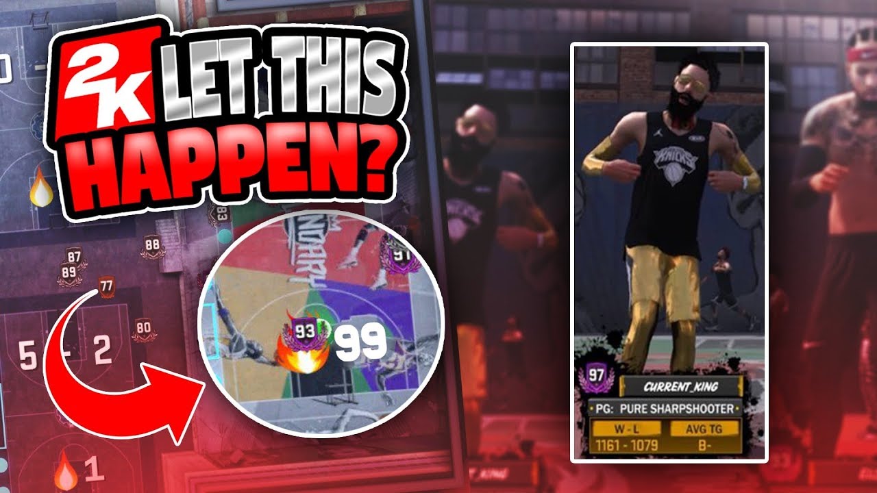 THIS 97 OVERALL TRIES TO KICK ME OFF MY BIGGEST WINSTREAK IN 2K HISTORY! THEN A MIRACLE HAPPENS