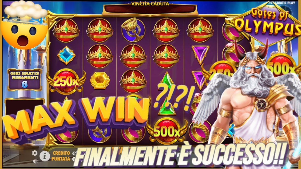 🤯MAX WIN?!!💣 FINALMENTE x500!!😱🔥 GATES OF OLYMPUS⚡SLOT ONLINE🎰BIG WIN💸