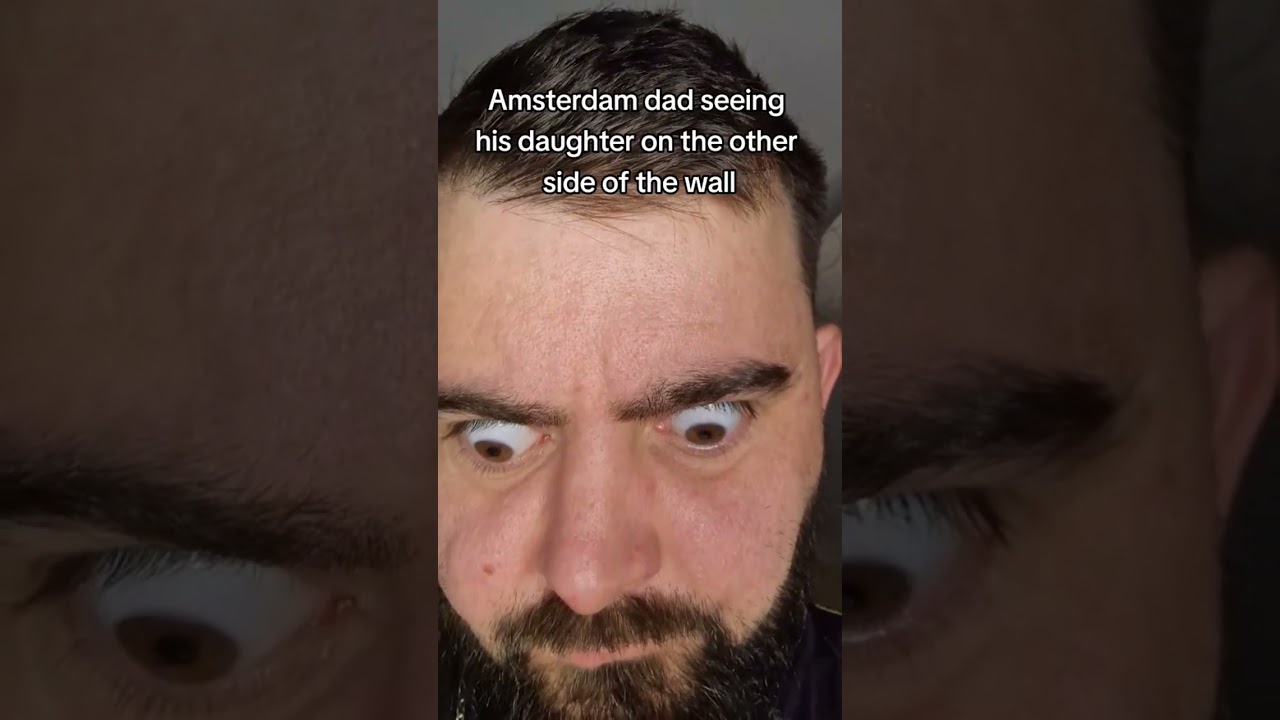 Amsterdam dad reaction #funnyvideos #amsterdam #glory #hole #dad #daughter #funny #flavv007