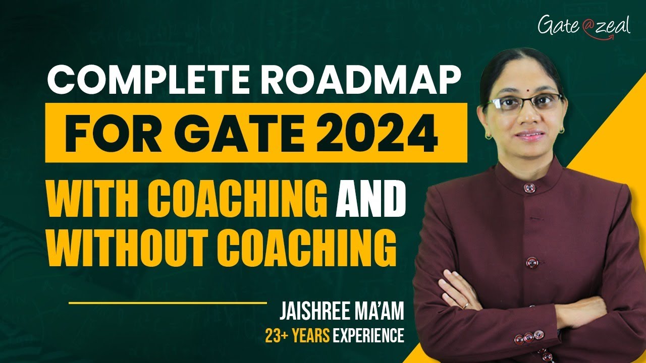 RoadMap for GATE CSIT 2024 | GATE Self Preparation Motivation | @GATEATZEAL