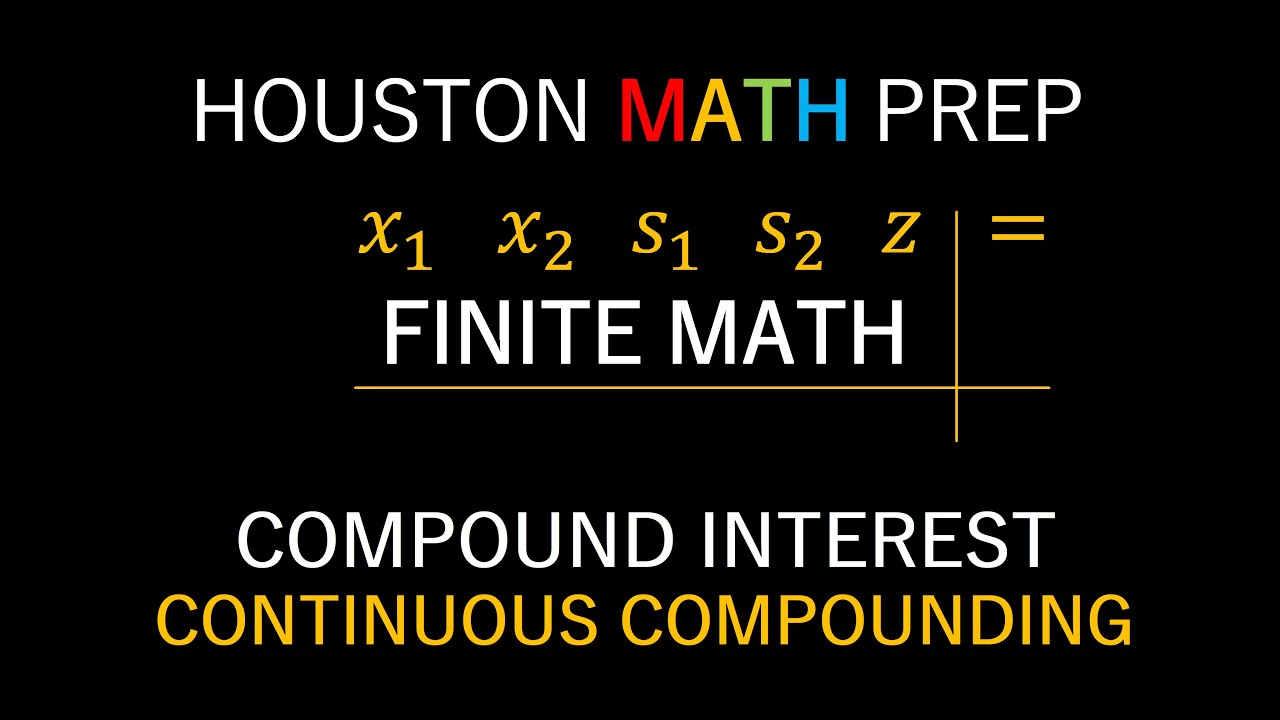 Continuous Compound Interest (Intro & How to Calculate)