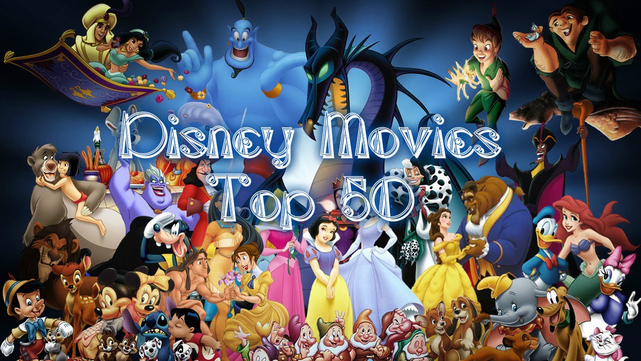 Disney movies (top 50)