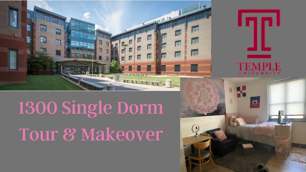 Temple University DORM TOUR | 1300 SINGLE ROOM! | FALL 2020