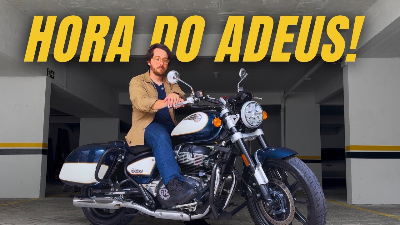 ESSA SUPER METEOR 650 PODE SER SUA! #royalenfieldsupermeteor650 #meteor650