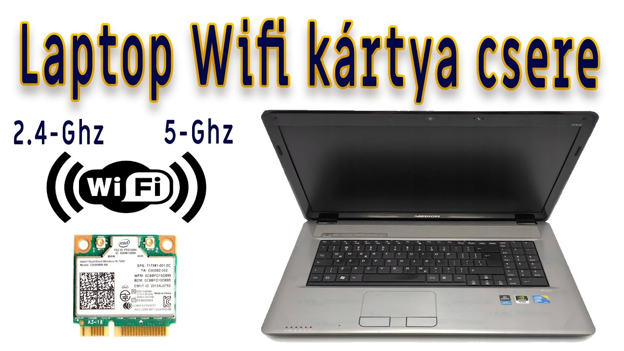 Laptop Wifi kártya csere (wifi tuning)