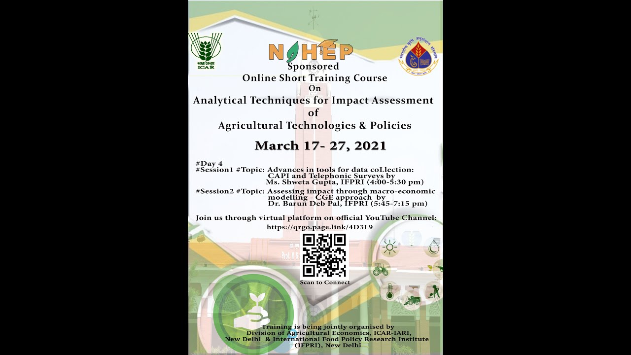 Advances in tools for data collection- CAPI, Telephone surveys_Day4_Session1