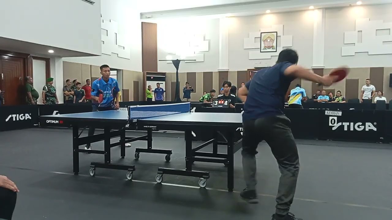 Babak perempat final piala Pangdam Jaya Cup 2026 Syakur PTM AU vs Adlan PTM KEMHAN.