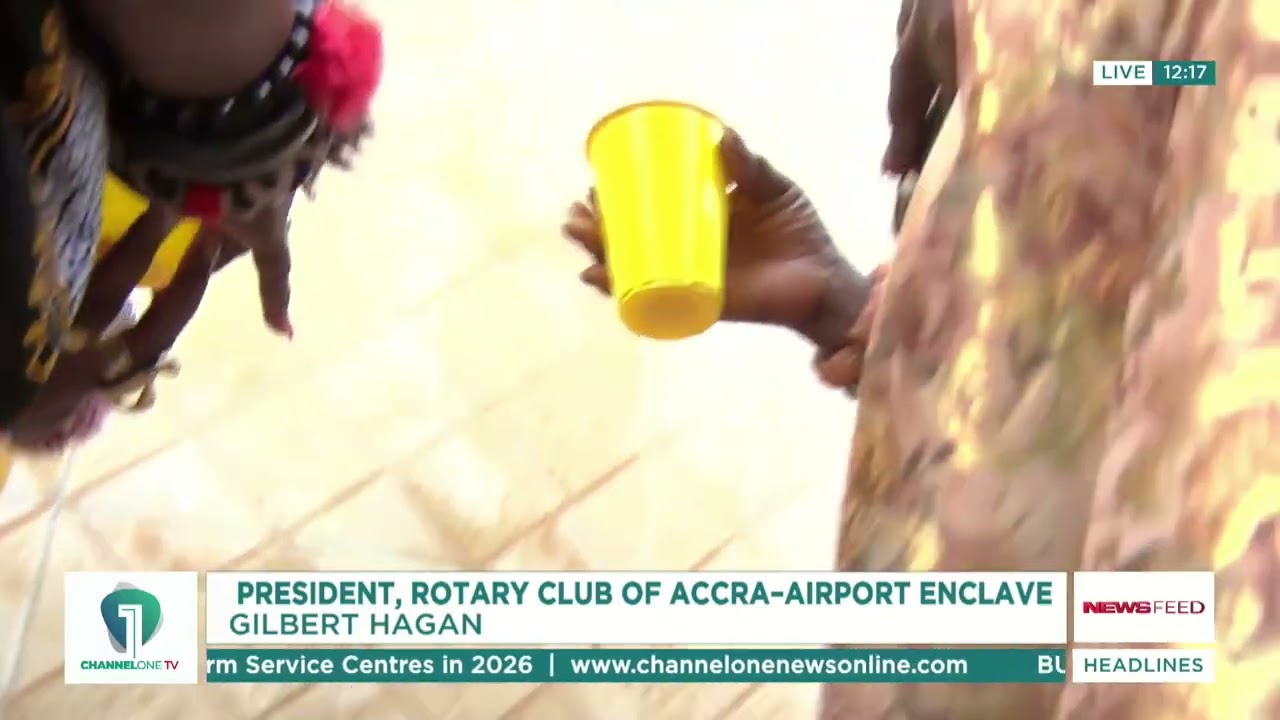 Rotary Commissions Borehole: Agyemanti Community Gains Clean Water 💧| News Feed