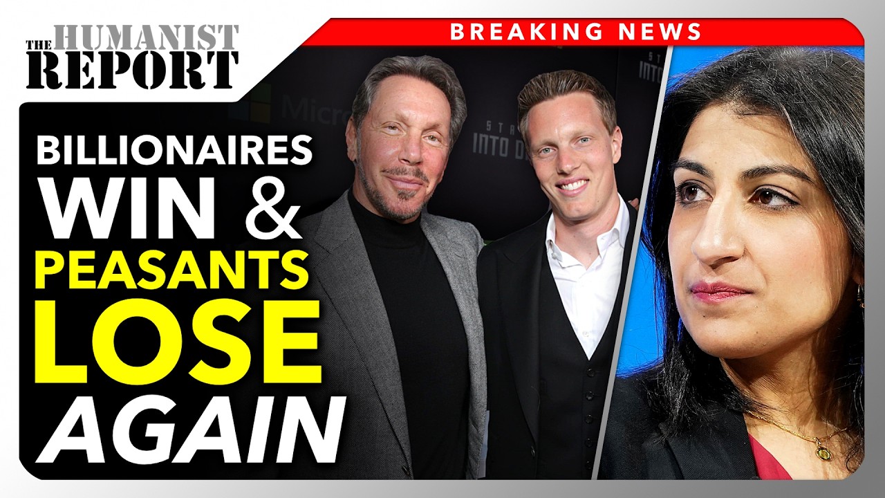 Lina Khan Calls Out Dems&rsquo; Capitulation to Billionaires in Paramount-Warner Bros. Merger