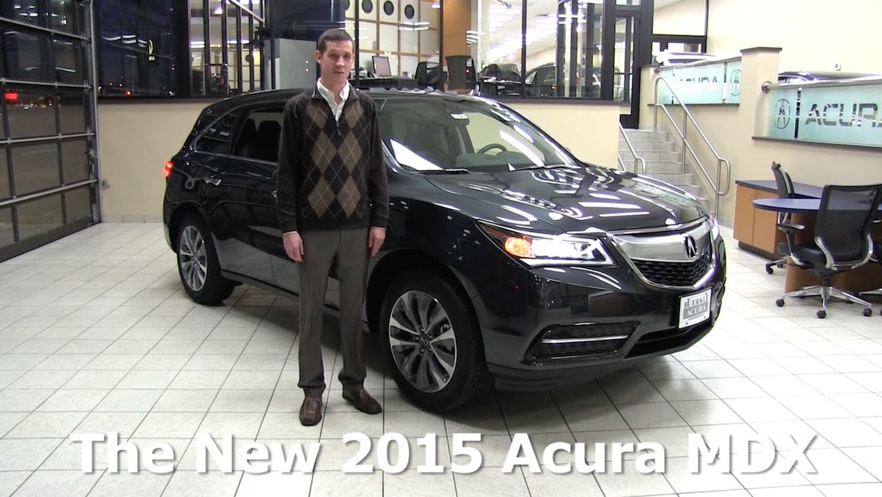 Review: The New 2015 Acura MDX Tech Package - Minneapolis, St Paul, Brooklyn Park, Bloomington MN